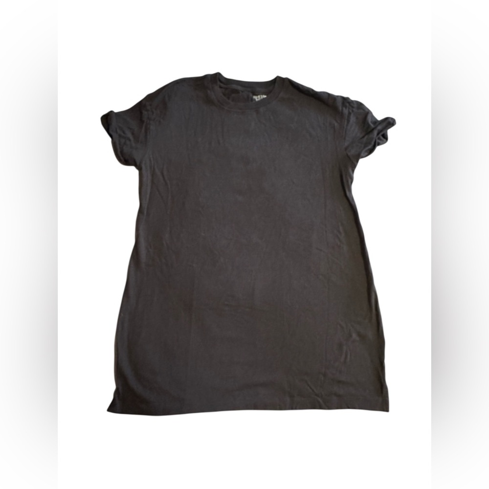 Time and Tru Classic Black TShirt Dress